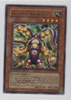 Grapple Blocker Unlimited YuGiOh The Duelist Genesis #TDGS-EN087 2008 - Image 1