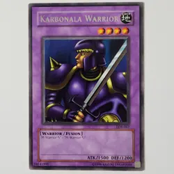 Karbonala Warrior - LOB-067 - NM/VLP - Rare - Unlimited - Yugioh - 1996 - Image 1