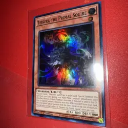 Yugioh! 3x Tessera the Primal Squire DUAD-EN018 Super Rare 1st Ed NM - Image 1