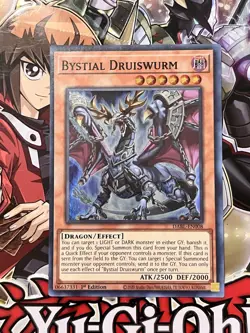 Bystial Druiswurm Super Rare 1st Edition DABL-EN008 Yugioh NM - Image 1