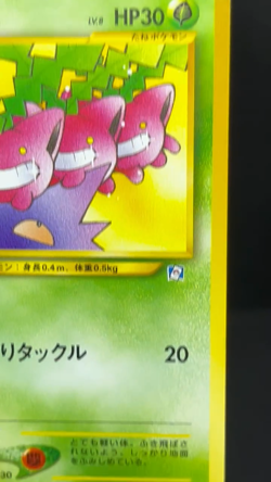 (LP) Hoppip No. 187 Natta Wake Vol. 5 Promo 2001 Japanese Pokemon Card - Image 2