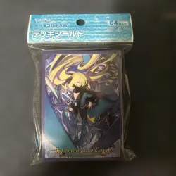 Pokemon Card Deck Shield Cynthia and Garchomp 64 Count 67x92mm Size - Image 1