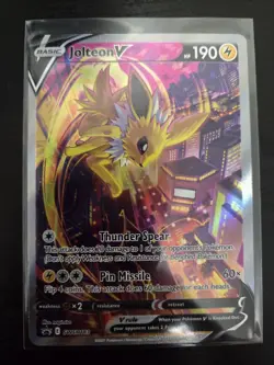 Jolteon V SWSH183 SWSH: Sword & Shield Promo Cards Holo - Image 1