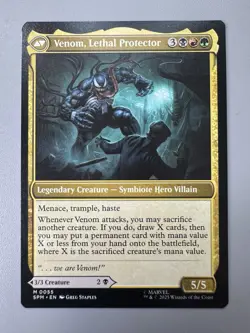 Eddie Brock Venom, Lethal Protector | #0055 | Mythic | NM | MTG - Image 1
