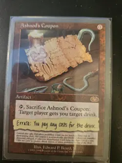 Ashnod's Coupon Unglued Regular - Image 1