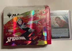 Magic the Gathering Spider-Man Collector Booster Box Factory Sealed Box 12 Packs - Image 1