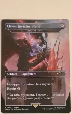 Clive's Invictus Blade - Blade of Selves (Rainbow Foil) Secret Lair Drop Foil - Image 1