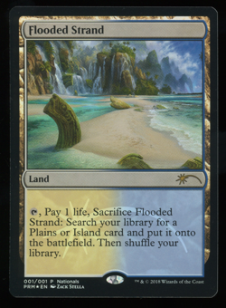 Flooded Strand - FOIL - MTG Nationals Promo - RareCo - Image 1