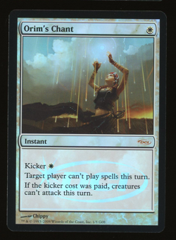 Orim's Chant - Foil - MTG Judge Promo - RareCo - Image 1