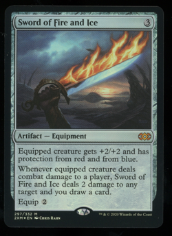 Sword of Fire and Ice - Foil - MTG Double Masters - RareCo - Image 1