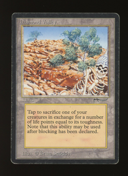 Diamond Valley - MTG Arabian Nights - RareCo - Image 1