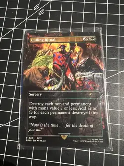 MTG FINAL FANTASY Culling Ritual WPN Promo (NM) - Image 1