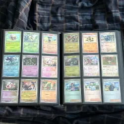 Pokemon TCG Prismatic Evolutions Poke Ball Cards Lot Of 26 - Image 1