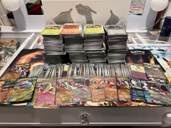 Pokemon Mega Evolution 1800 card lot! common-uncommon-holos and 21 ex cards - Image 1