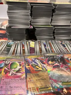 Pokemon Mega Evolution 1800 card lot! common-uncommon-holos and 21 ex cards - Image 3
