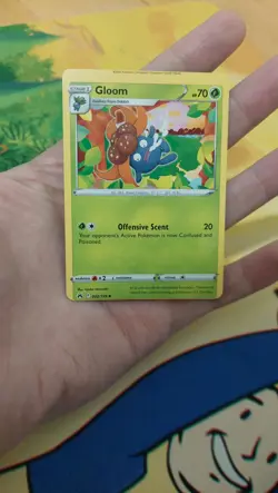 Pokemon Card Error Miscut Gloom Crown Zenith 002/159 - Image 1