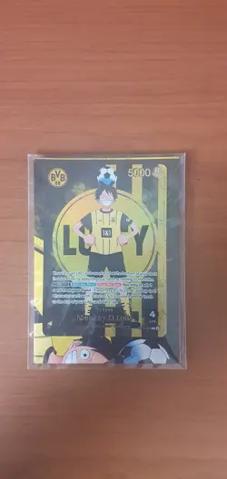One Piece x BVB Borussia Dortmund Promo Card Monkey D. Luffy St13-003 - Sealed - Image 1