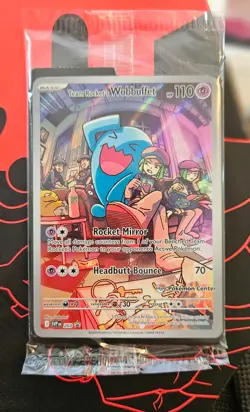 Team Rocket's Wobbuffet (Pokemon Center Exclusive) 203 Promo Cards Holo SEALED - Image 1