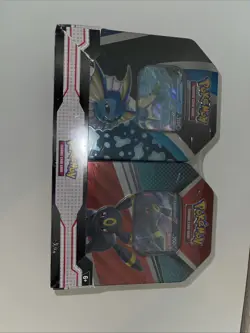 New Pokemon Trading Card Game: Vaporeon Umbreon Tin Bundle 820650855658 - Image 3