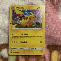 Pikachu SWSH039 SWSH: Sword & Shield Promo Cards Holo - Image 1