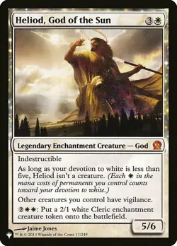 x1 Heliod, God of the Sun - The List M MTG The List M/NM, English - Image 1