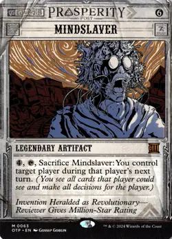 Mindslaver NM/M* SHOWCASE Outlaws Of Thunder Junction 0063 mtg -UnltdCards - Image 1