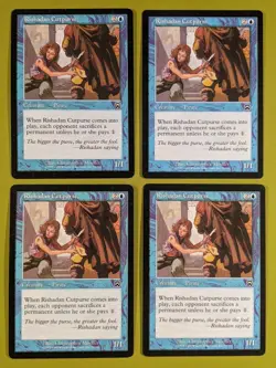 Rishadan Cutpurse x4 Mercadian Masques 4x Playset Magic the Gathering MTG - Image 1