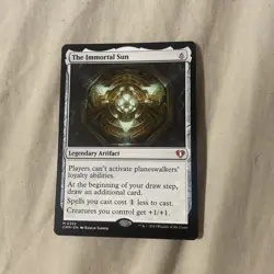 The Immortal Sun - CMM - NM - MTG - Image 1