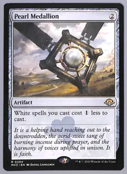 Pearl Medallion - 294 - Modern Horizons 3 (MH3) MTG - Image 1