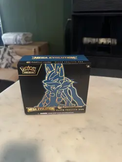 Pokemon TCG: Mega Evolution Pokemon Center Elite Trainer Box (Mega Lucario) - Image 1