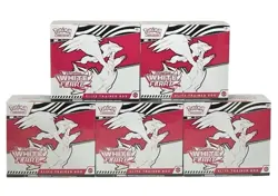 White Flare Pokemon TCG ETB Elite Trainer Box Lot Of 5 - Image 1