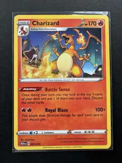 Pokemon TCG - 001/015 Charizard Regular McDonald's Promo 2025 M24EN - Image 1