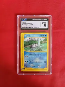 Pokemon: Lapras Skyridge #71/144 Non-holo - 2003 Vintage CGC 10 Gem Mint - C67 - Image 1