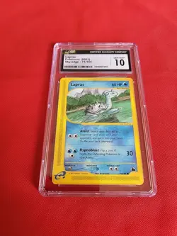 Pokemon: Lapras Skyridge #71/144 Non-holo - 2003 Vintage CGC 10 Gem Mint - C67 - Image 4
