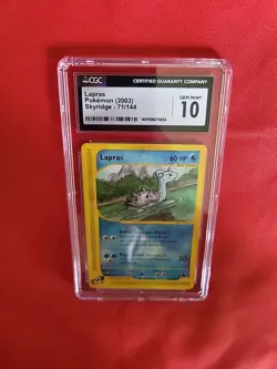 Pokemon: Lapras Skyridge #71/144 Non-holo - 2003 Vintage CGC 10 Gem Mint - C67 - Image 5