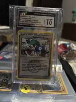 2010 Pokemon Roseanne's Research Cross Holo Promo Secret Wonders 125/132 CGC 9 - Image 1