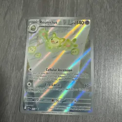 Pokemon TCG White Flare Promo Reuniclus 212 Illustration RARE NM Full Art - Image 1