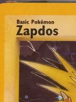 Pokemon TCG Zapdos Fossil 15 Holo 1st Edition Holo Rare - Image 3