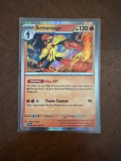 Armarouge 041/198 VERTICAL LINE HOLO USA EXCLUSIVE Pokemon NM - Image 1