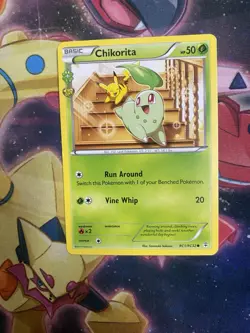 Pokemon Generations: Radiant Collection RC1/RC32 Chikorita Common LP - Image 1