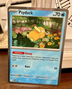 Pokemon TCG Psyduck Mega Evolution Promo 007 MEP NM - Image 1
