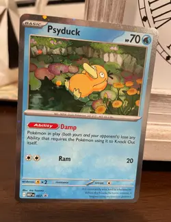 Pokemon TCG Psyduck Mega Evolution Promo 007 MEP NM - Image 2