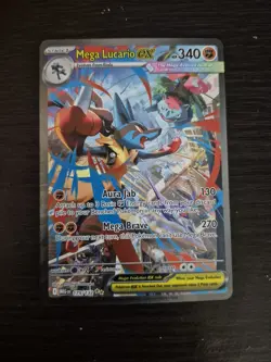 Pokemon TCG: Mega Lucario Ex 179/132 - Mega Evolutions - SIR - Image 1