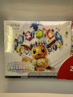 Pokemon Costco Prismatic Evolutions 2 Pack - 1 ETB - 1 Booster Bundle - Sealed - Image 4