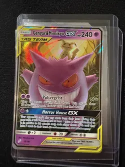 pokemon team up gengar mimikyu-gx 53/181 NM+/M - Image 1