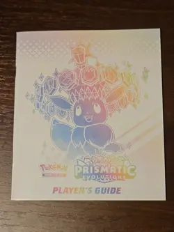 Pokemon Scarlet & Violet Prismatic Evolutions Players Guide - Brand New - Image 1