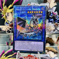 Yugioh Red-Eyes Slash Dragon MP25-EN031 Starlight Rare 1st Ed Near Mint - Image 1