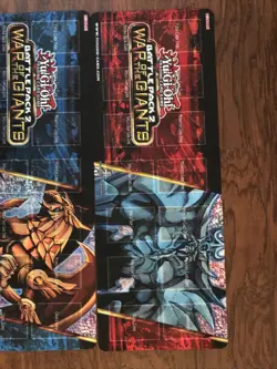 Yu-Gi-Oh! 3x Battle Pack 2 “War of the Giants” Playmats SLIFER,OBELISK and RA - Image 2