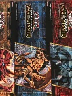 Yu-Gi-Oh! 3x Battle Pack 2 “War of the Giants” Playmats SLIFER,OBELISK and RA - Image 3