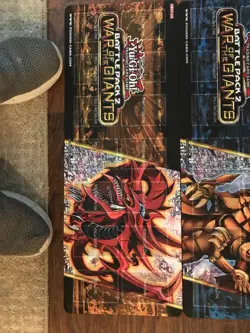 Yu-Gi-Oh! 3x Battle Pack 2 “War of the Giants” Playmats SLIFER,OBELISK and RA - Image 4